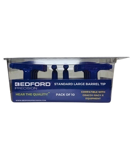 Bedford 33-10515-10 is Graco LTX515 Std. Contractor Tip 515 Lg Barrel 10Pk aftermarket replacement