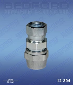 Bedford 12-304 is Binks/Devilbiss 72-1303 Hose Fitting aftermarket replacement