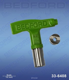 Bedford 33-6408 is Graco FF5408 Reversible Fine-Finish Tip aftermarket replacement