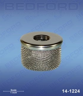 Bedford 14-1224 is S/W 820-303 Inlet Strainer aftermarket replacement