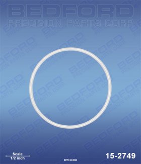 Bedford 15-2749 is Titan 0295366 Teflon O-Ring aftermarket replacement