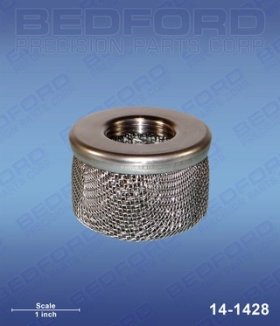 Bedford 14-1428 is S/W 820-597 Inlet Strainer aftermarket replacement