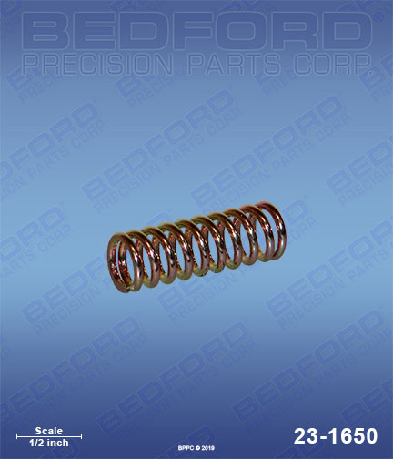 Bedford 23-1650 is Graco 167585 Aftermarket Spring