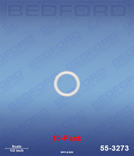 Bedford 55-3273 is Graco 24E457 Teflon O-Rings aftermarket replacement