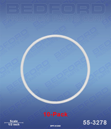 Graco 24P196 Teflon O-Rings (10-Pack) | Bedford 55-3278