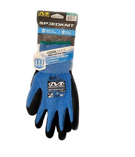 Bedford 62-3662 Speedknit Coolmax Gloves, LG/XLG