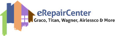 Titan, Airless, Spraytech, Graco Paint Sprayer Replacement Parts Repair Center