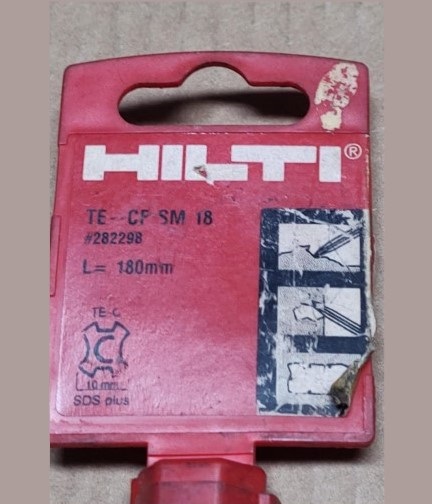 HILTI 282298 TE-CP SM 18 Pointed Polygon Chisel